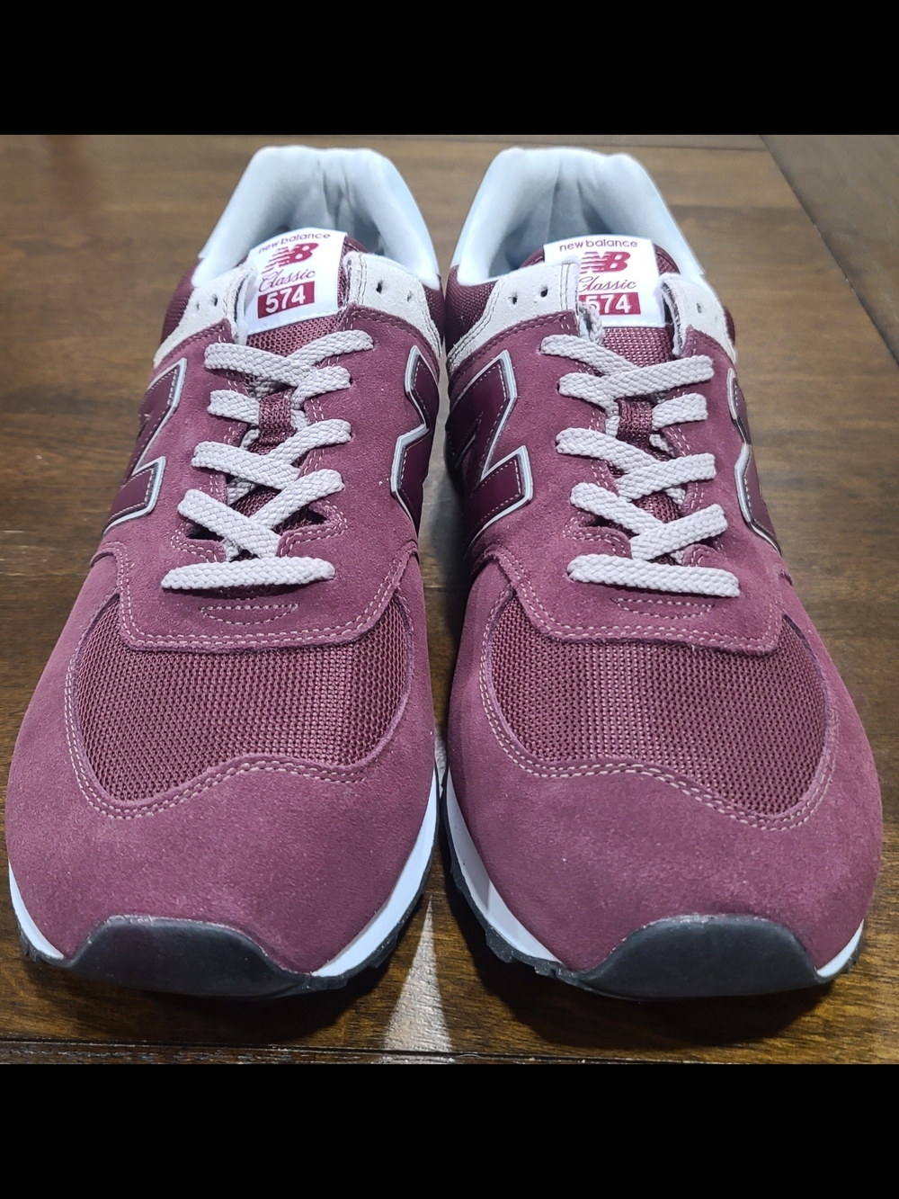New Balance-574 'Core Pack - Burgundy' Men's